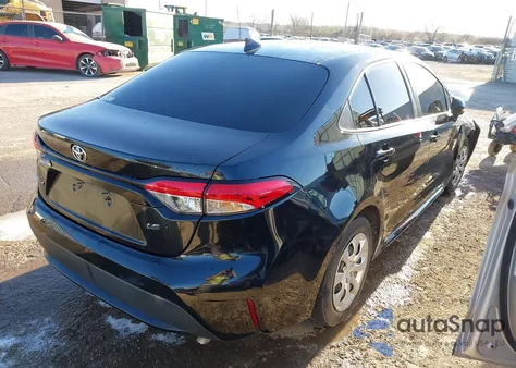 2020 Toyota Corolla Le из США, поврежденный, VIN 5YFEPRAE0LP113960